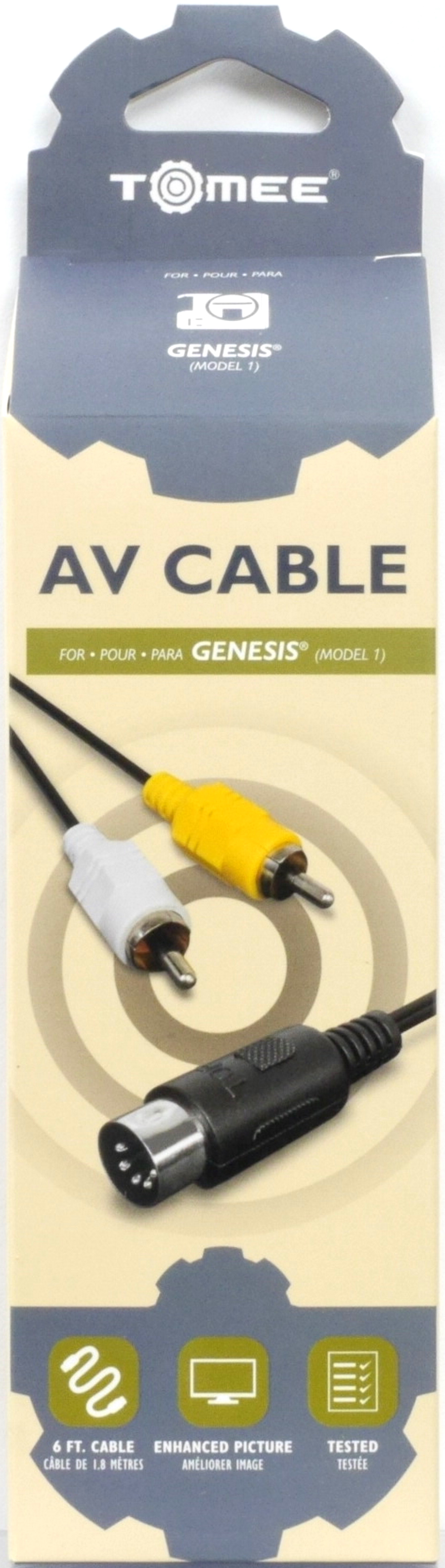 Genesis 1 AV Cable - Tomee (X4)